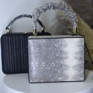 NWT Vintage Style Box Purse